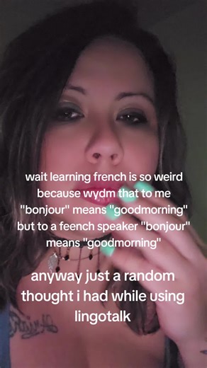 lingotalk is helping me learn.who knew it was this easy ❤️❤️ #learning #language #languagelearning #lingotok #french