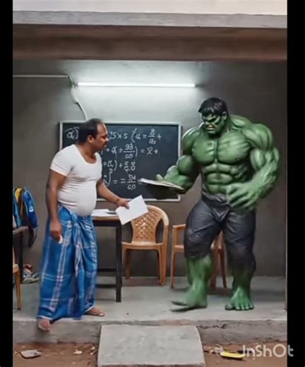 Hulk finished his sisters homework # short# viral video#