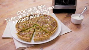 12K views · 92 reactions | Anna Hansen creates a glorious green-gold dessert in her fantastic gooseberry frangipane tart recipe. The Vitamix makes light work of grinding down the nuts for the filling >>> togbc.com/gooseberry_frangipane_tart A fantastic recipe to share with fellow bakers. | Great British Chefs | Facebook