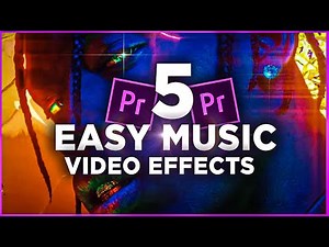 5 EASY Music Video Effects in Premiere Pro | Flash Overlay Transitions