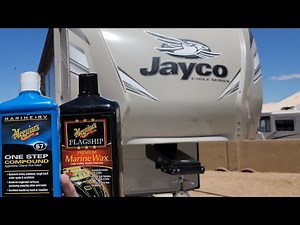 Rv gelcoat oxidation removal: RV 5th wheel & boat! Rv oxidation removal. rv wash. rv wax. camper wax