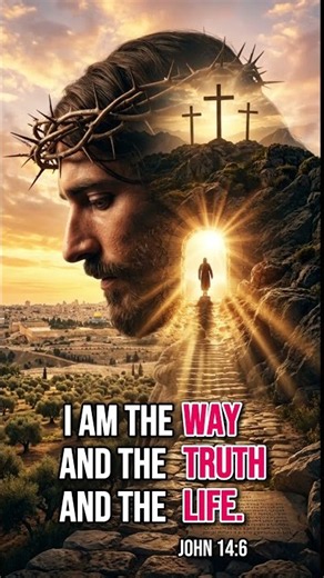 Jesus Said: “I Am the Way, the Truth, and the Life” ✝️ | John 14:6