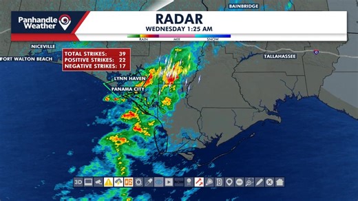8.7K views · 79 reactions | The final batch of showers moving east of the 231 corridor and mainly south of Hwy 20. Nothing severe right now and it is expected to stay quiet at the showers move east toward Tallahassee. Download the Panhandle Weather App now at Onelink.to/panhandleweather | Chris Smith | Facebook