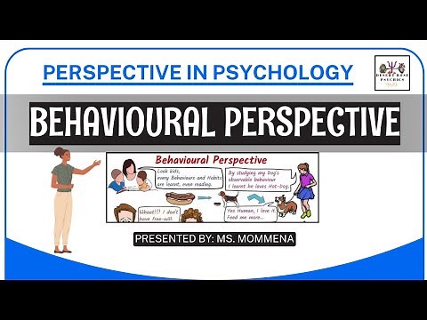 What is Behavioural Perspective? - Behavioral Perspective in Psychology - Perspective in Psychology