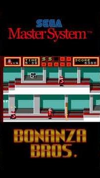 Bonanza Bros - SEGA Master System