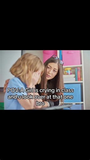 #girl #crying #class | pov girl crying in class