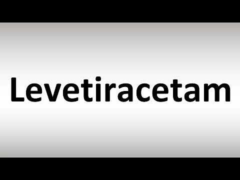 How to Pronounce Levetiracetam