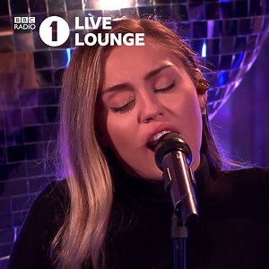 1.8M views · 10K reactions | Miley Cyrus & Mark Ronson cover Ariana Grande's 'no tears left to cry' in the Live Lounge and it's SO stunning  | BBC Radio 1 | Facebook