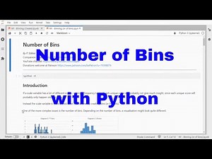 Python - Number of Bins