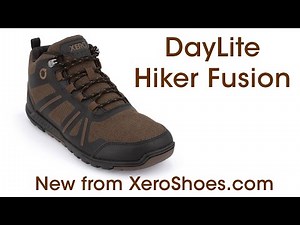 NEW Men's Lightweight Hiking Boot for 2021 - DayLite Hiker Fusion by Xero Shoes