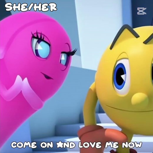 Pac-Man x Pinky - Edit - Pac-Man and The Ghostly Adventures (PMATGA)