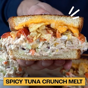 A Delicious Sandwich: Spicy & Crunchy Tuna Melt Recipe | Not Another Cooking Show
