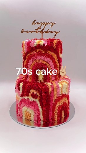 70s Style Cake Ideas for a Nostalgic Celebration