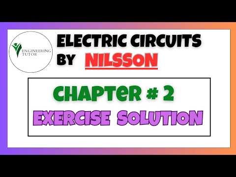 Chapter 2: Exercise Questions Solution | Electric Circuits by Nilsson and Riedel