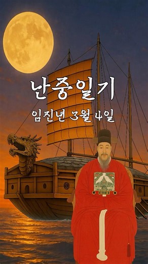📜[임진년(1592년)3월 4일]이순신 장군의 숨결이 살아있는 그날의 기록 난중일기#난중일기 #이순신 #역사쇼츠 #조선시대 #짧은역사 #읽어주는영상 #명언읽기 #쇼츠추천