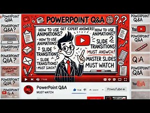 All PowerPoint Q&A Interview Questions Answered | Microsoft PowerPoint tutorial | Power point MCQs