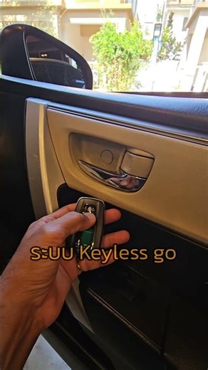 Plug and Play kit for Toyota Altis 2015, supports NFC card system and keyless Go Walk Away remote.