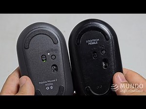 Pebble Mouse 2 M350s Logitech - Testing on MAC - Comparison with Pebble Mouse 1