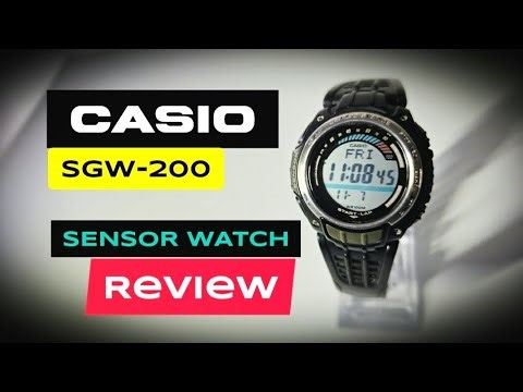Casio SGW-200 - Module 3166 - Sensor Watch Review - Ep 100
