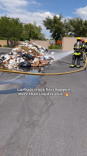 Gilbert recently had its fourth garbage truck fire of the year. Let’s work together to prevent the next one! 🔥 🚚 Remember to keep these items out of the trash: ▪️ All batteries ▪️ Pool chemicals ▪️ Household cleaners ▪️ Paint ▪️ Auto fluids ▪️ Propane tanks ▪️ Other hazardous items These should all go to the Household Hazardous Waste Facility to be properly disposed. With fire pit season upon us, remember to never put hot ashes in your garbage bin. They should be completely cooled for at least