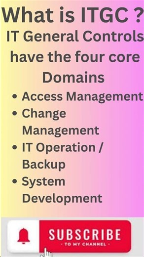 What is ITGC? II ISMS