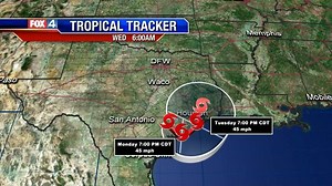 5.3K views · 42 reactions | Latest from the National Hurricane Center. We still need to keep an eye on Harvey Wednesday-Friday. If the system stays far enough east, our rain chances will go down. | FOX 4 Weather | Facebook