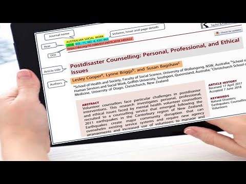 How To Find Journal Name, Vol number ,issue number, & date In Articles