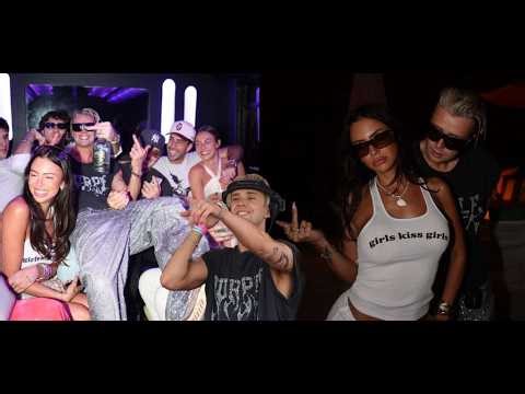 we brought the whole Crew to a Private Beach Club Party in L.A....Bad Idea :)