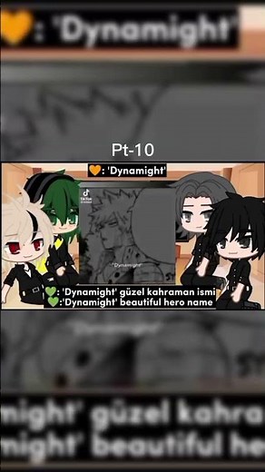 Bakugou and Deku's past classmates react to him pt-10 #gachareact#gachaclub#trendingshorts#mha#gacha