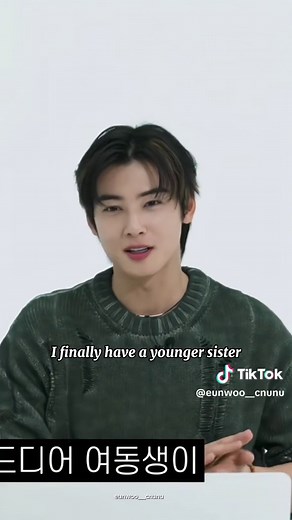 The Lucky Younger Sister of Cha Eunwoo | Astro Kpop