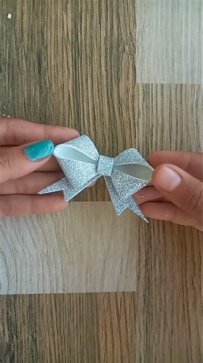 Easy Bow Making Craft|How To Make Bow #shorts #ytshorts #youtubeshorts