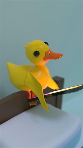 When you left your door open!#shorts#funny #duck