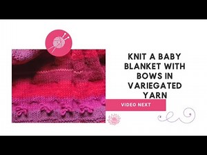 Master the Art of Knitting: Creating Beautiful Bows with Loops