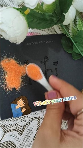 what's your name? 🫠 #art #creative #funny #asmr #cute #name #easydrawwithdivya