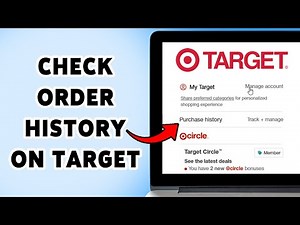 How To Check Order History On Target | View Past Target Purchases 2026