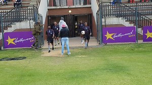 1K views · 31 reactions | Teams walking onto the pitch ahead of their @Hollywoodbets Super League match. @JVWGirlsFootbal vs @Sport_TUT | SAFA.net - South African Football Association | Facebook