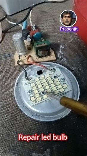 Step by step repair led bulb । Repair led bulb #shorts #viral #repair #ledbulb