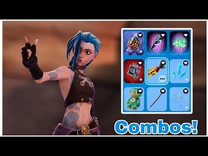 THE BEST ARCANE JINX COMBOS IN FORTNITE! I Fortnite skin combos