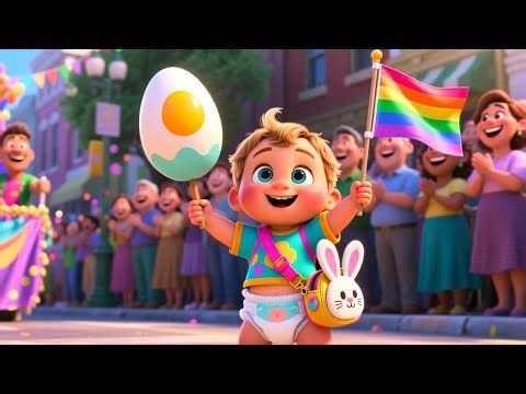 Easter Bunny’s Parade 🐰🥚 | Fun Nursery Rhymes & Toddler Learning for Kids