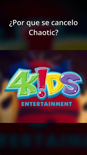 Why was Chaotic cancelled? #chaotic #clips #anime #nostalgia #10k #wklaud