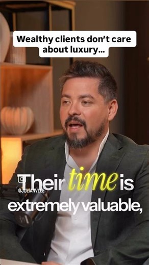 Wealthy real estate client don’t care about luxury… #business #sales #realestate