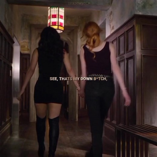 see, thats my down b*tch #shadowhunters #shadowhunters