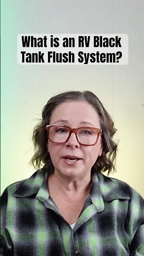 What Is An RV Black Tank Flush System and How Does It Work? #rv #rvlife #youtubeshorts #shorts