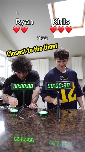 Closets to the timer wins @Ryan RyRy #challenge #timer #maths