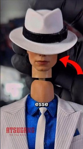 The most realistic Michael Jackson doll! #curiosities #michaeljackson