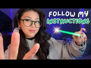 ASMR Follow My Instructions for Deep Sleep | Whispered Guided Relaxation