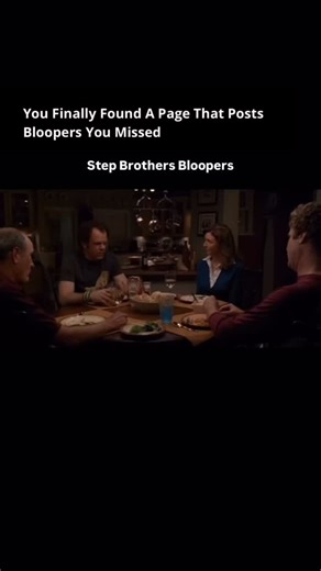 Bloopers You Missed on Instagram: "Follow @bloopersyoumissed for more behind the scenes! 🍿🎬 Step Brothers bloopers perfectly capture the chaotic energy of Will Ferrell and John C. Reilly’s over-the-top performances. Many scenes fall apart as the duo improvises outrageous lines, physical gags, and absurd arguments that send co-stars—and often themselves—into fits of laughter. From ridiculous yelling matches to completely unplanned pratfalls, the set was a playground of comedic chaos. These behi