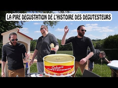 Tasting Challenge: Surstromming Fermented Herring - World's Worst Smell