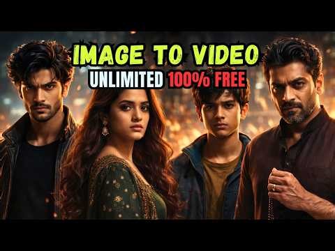 Create Cinematic Videos from Images Using AI | Unlimited & 100% FREE (2026)