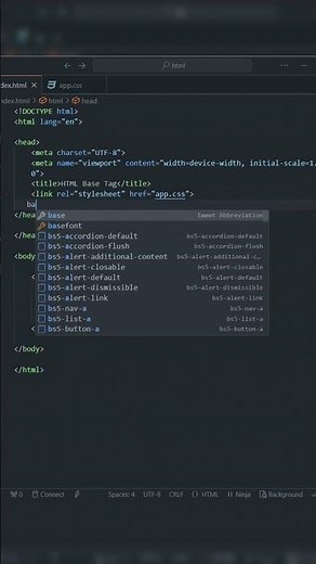 How to use HTML base tag?